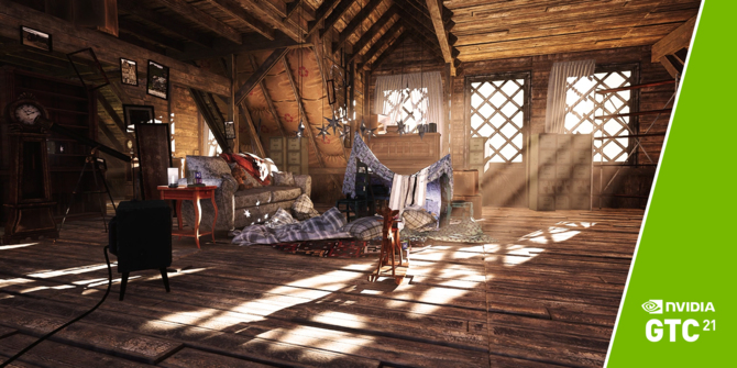 NVIDIA Attic - nowe demo technologiczne na silniku Unreal Engine 4 z prezentacją zaawansowanego Ray Tracingu oraz DLSS 2.0 [nc1]