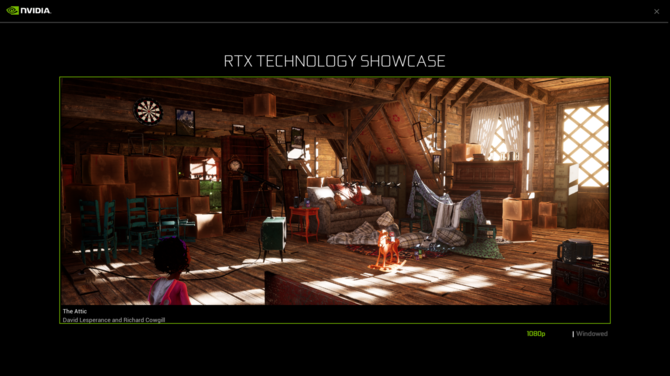 NVIDIA Attic - nowe demo technologiczne na silniku Unreal Engine 4 z prezentacją zaawansowanego Ray Tracingu oraz DLSS 2.0 [nc1]