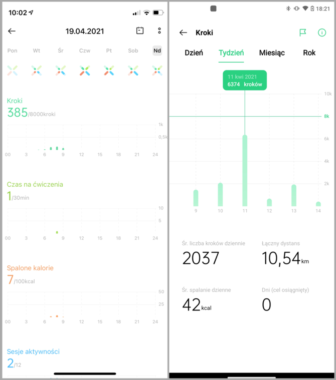 OPPO: Opaski i zegarki producenta współpracują już z iOS. Aplikacja HeyTap Health różni się jednak od wersji znanej z Androida [4]