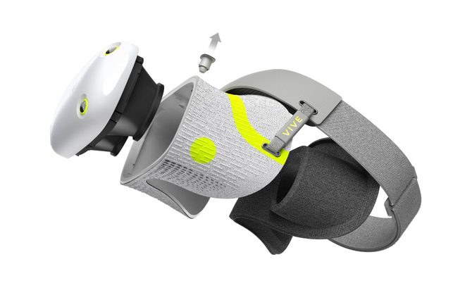 HTC VIVE Air VR - Prototyp lekkich gogli VR dla aktywnych graczy. Zestaw dostał już nagrodę iF Design Award [2]