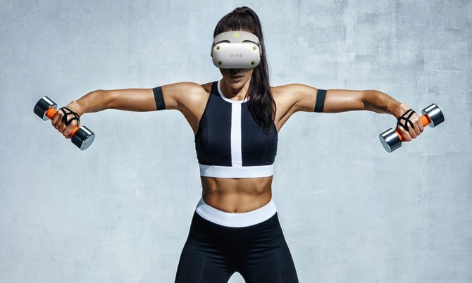 HTC VIVE Air VR - Prototyp lekkich gogli VR dla aktywnych graczy. Zestaw dostał już nagrodę iF Design Award [1]