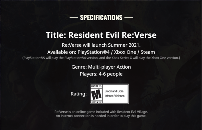 Resident Evil - Premiera gry przesunięta na lato 2021. Ale spokojnie, mowa o sieciowym Re:Verse [2]