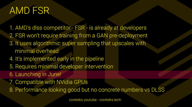 AMD FidelityFX Super Resolution - odpowiedź na DLSS może zadebiutować na konferencji firmy w trakcie targów Computex [2]