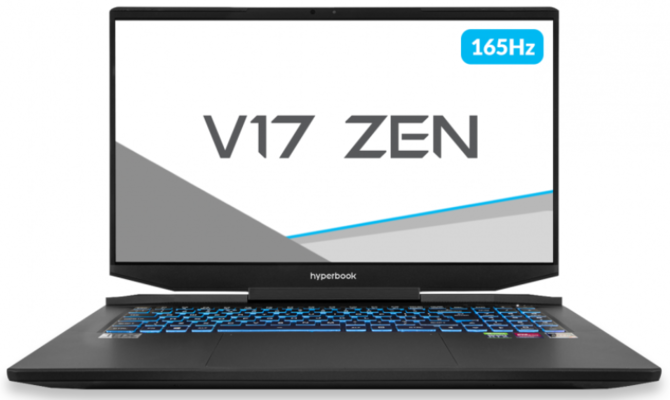 Hyperbook Pulsar V17 Zen - odświeżony laptop z procesorem AMD Ryzen 9 5900HX oraz kartami GeForce RTX 3070 i RTX 3080 [1]