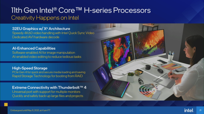 Intel Tiger Lake-H - oficjalna prezentacja procesorów Willow Cove dla laptopów. W zestawie 10 nm SuperFin oraz PCIe 4.0 [15]