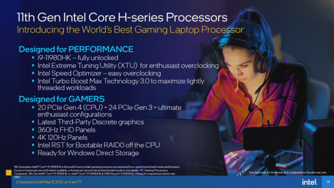 Intel Tiger Lake-H - oficjalna prezentacja procesorów Willow Cove dla laptopów. W zestawie 10 nm SuperFin oraz PCIe 4.0 [11]