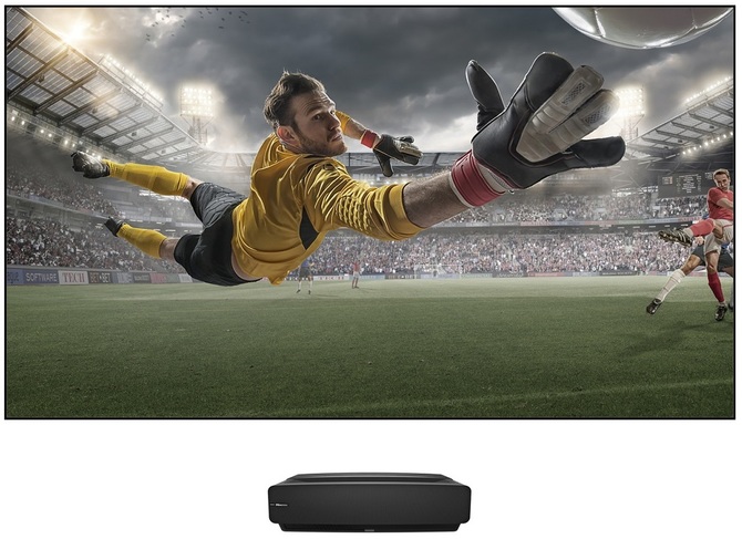 HiSense Sonic Screen Laser TV - firma ujawnia szczegóły dotyczące nowego, laserowego telewizora z unikalnym systemem audio [4]