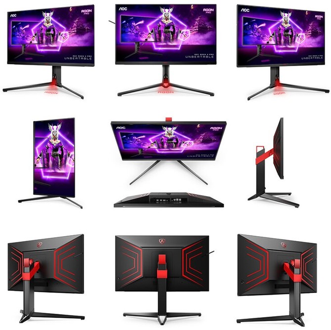 AOC AGON AG324UX - nowy monitor 4K Ultra HD do gier. Na pokładzie m.in. odświeżanie 144 Hz oraz porty HDMI 2.1 [2]