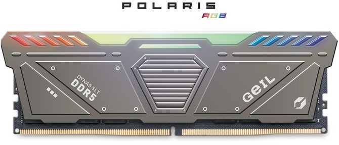 GeIL ujawnia pamięci DDR5 Polaris RGB - nowe moduły odznaczą się taktowaniem nawet 7200 MHz i niższym opóźnieniem [1]