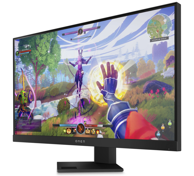 HP OMEN 25i - Nowy monitor IPS dla graczy. G-Sync, odświeżanie 165 Hz i filtr poprawiający grafikę starszych gier [2]