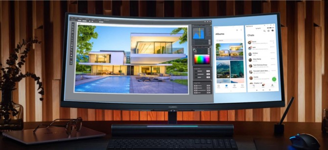 Huawei MateView GT - pierwszy, ultrapanoramiczny i zakrzywiony monitor firmy przygotowany z myślą o graczach [2]