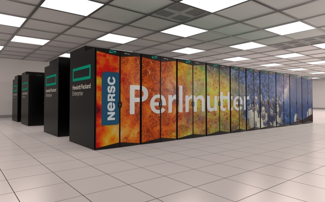 Superkomputer Perlmutter zostanie wyposażony w 1536 procesorów AMD EPYC 7763 i ponad 6 tysięcy układów NVIDIA A100 [4]