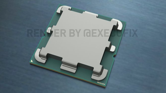 AMD Ryzen 7000 - procesory Raphael dla gniazda LGA1718 będą wyróżniały się oryginalnym projektem IHS [3]