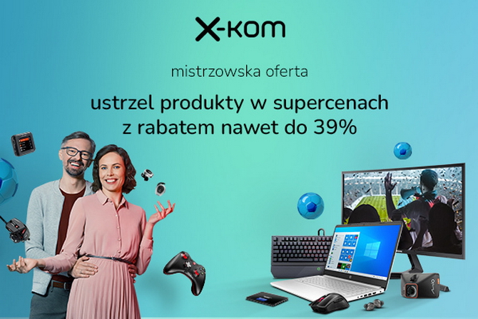 Promocja na płyty główne, zasilacze, monitory, laptopy i smartfony. Tańszy sprzęt komputerowy firmy Gigabyte w sklepach x-kom [nc1]