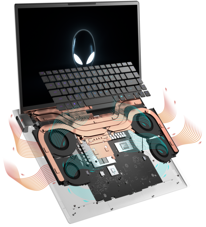 Dell Alienware X15 oraz Alienware X17 - debiut nowej linii laptopów do gier z Intel Tiger Lake-H oraz unikalnym układem chłodzenia [6]