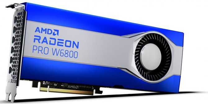 AMD Radeon Pro W6800, Radeon Pro W6600, Radeon Pro W6600M - nowe układy RDNA 2 z myślą o stacjach roboczych [1]