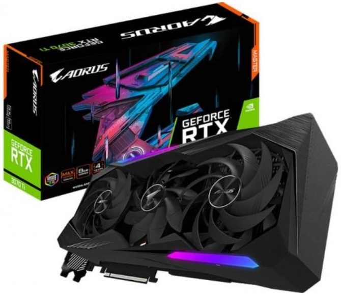 Gigabyte GeForce RTX 3070 Ti AORUS, GAMING oraz VISION - nowe autorskie i firmowo podkręcone karty graficzne Ampere [2]