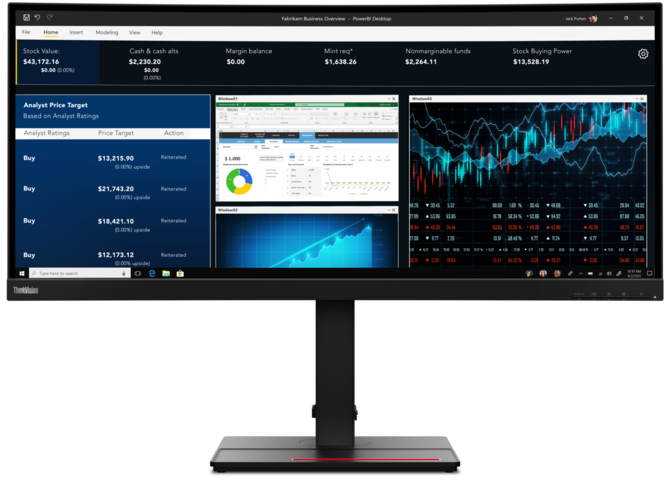 Lenovo ThinkVision P34w-20 - monitor do pracy z zakrzywionym ekranem UWQHD oraz wsparciem dla HDR [1]