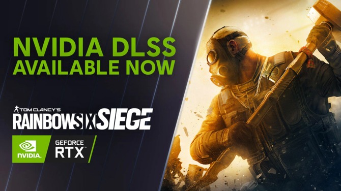 NVIDIA DLSS 2.2 - usprawniona pod kątem jakości obrazu technika pojawiła się w grze Rainbow Six: Siege [1]