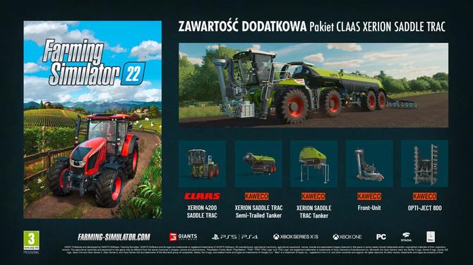 Farming Simulator 22 – gra zadebiutuje jesienią w polskiej wersji językowej. Mamy zwiastun i informacje o edycji kolekcjonerskiej [2]