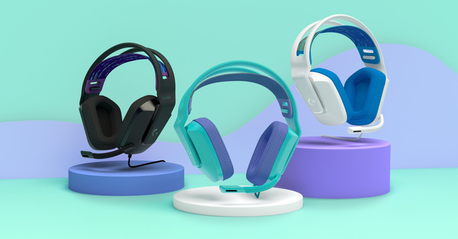 Logitech G335 – nowy przewodowy zestaw słuchawkowy dla graczy. Nauszniki pokryte tkaniną i niecodzienna kolorystyka [1]