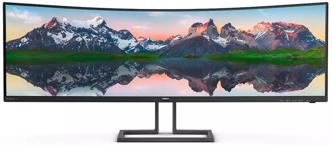 Philips 498P9Z - 49-calowy monitor Dual Quad HD o proporcjach 32:9, odświeżaniu 165 Hz i w rozsądnej cenie [1]