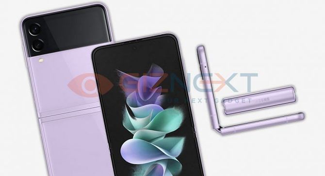 Samsung Galaxy Z Flip3 zadebiutuje na początku sierpnia. Oto szczegółowe rendery składanego smartfona typu clamshell [1]