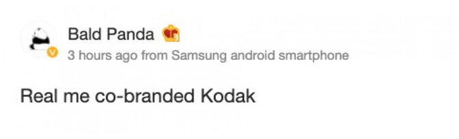 Smartfon realme GT Master Edition najpewniej z optyką Kodaka. realme ma związać się z tą marką na dłużej [4]