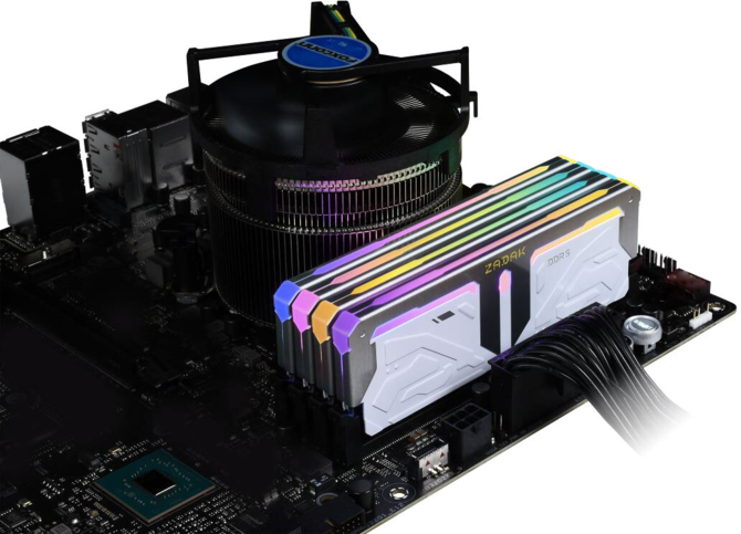 ZADAK prezentuje moduły RAM w standardzie DDR5 o taktowaniu do 7200 MHz, pojemności do 32 GB oraz z podświetleniem RGB LED [3]