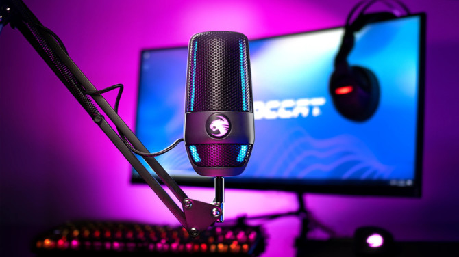 Roccat Torch – marka prezentuje swój pierwszy mikrofon studyjny. Wyciszanie za pomocą gestów i panel à la mini mixer [1]