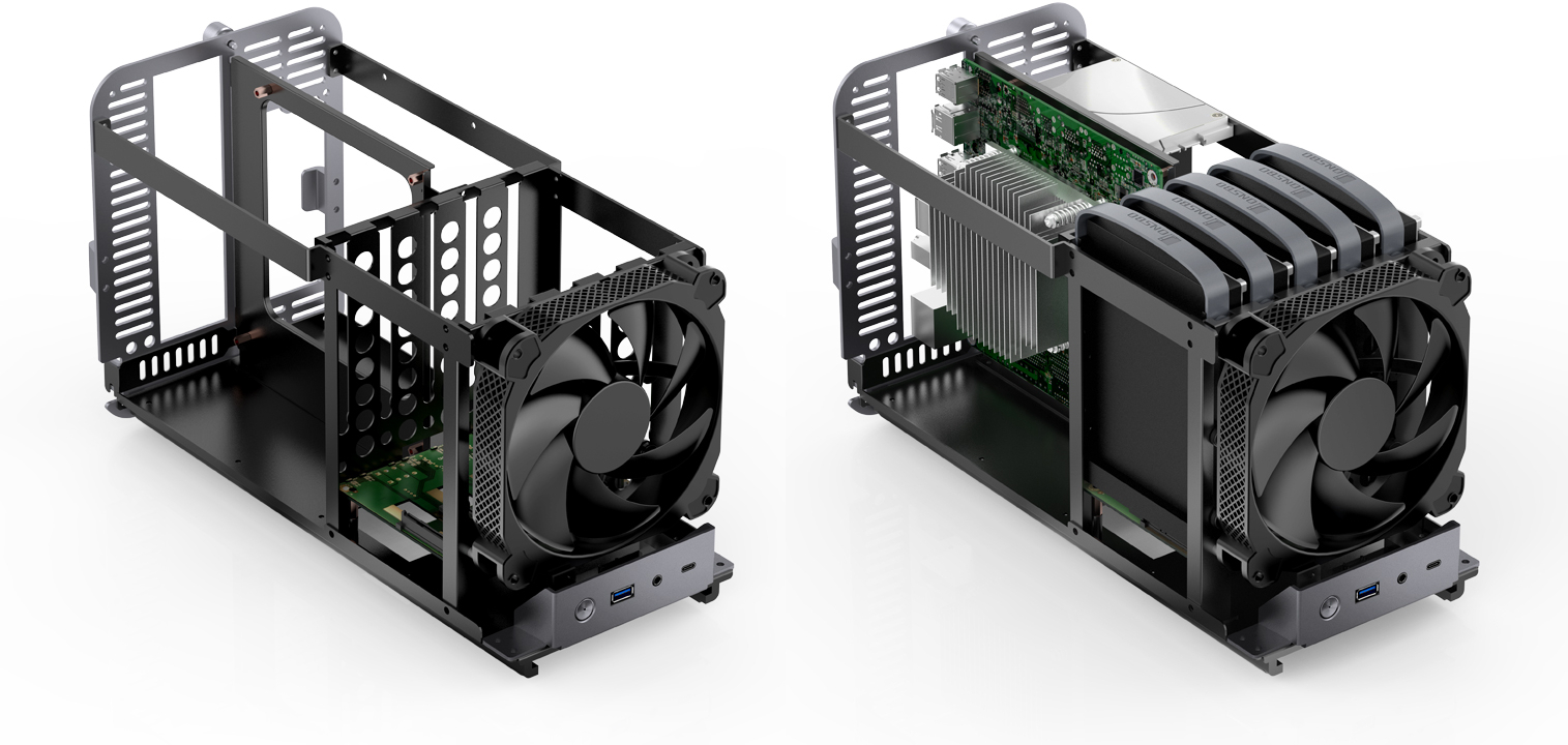 Jonsbo N1 - Miniaturowa obudowa typu Small Form Factor wykonana z