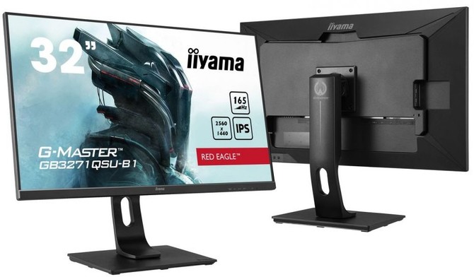 iiyama G-Master GB3271QSU-B1 Red Eagle - specyfikacja monitora dla graczy z ekranem Fast IPS i odświeżaniem 165 Hz [1]