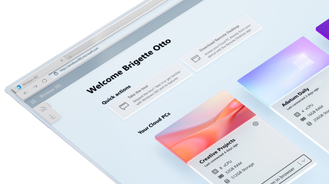 Windows 365 Cloud PC: Wirtualny komputer działający w chmurze w aż 12 różnych konfiguracjach sprzętowych [1]
