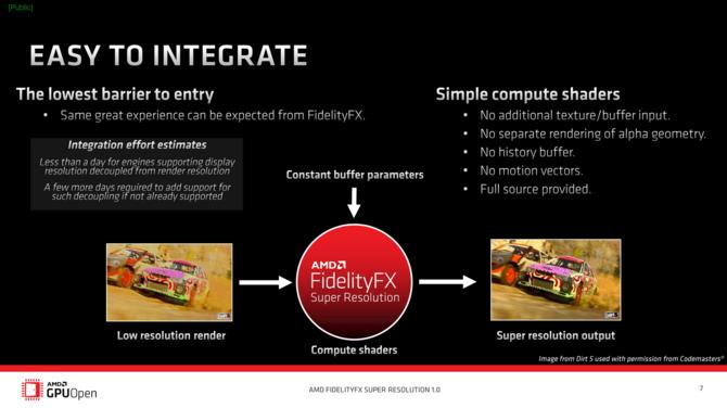 AMD FidelityFX Super Resolution zostało upublicznione - dostęp do techniki będzie jeszcze łatwiejszy, wkrótce wsparcie w Unity [2]