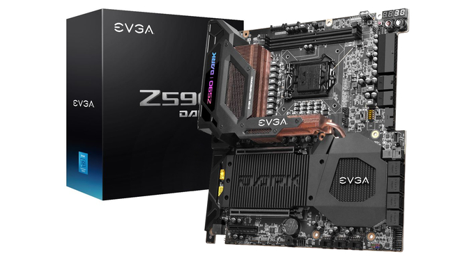 EVGA Z590 DARK - Topowa płyta główna z miedzianym układem chłodzenia VRM oraz odwróconymi gniazdami CPU i RAM [4]