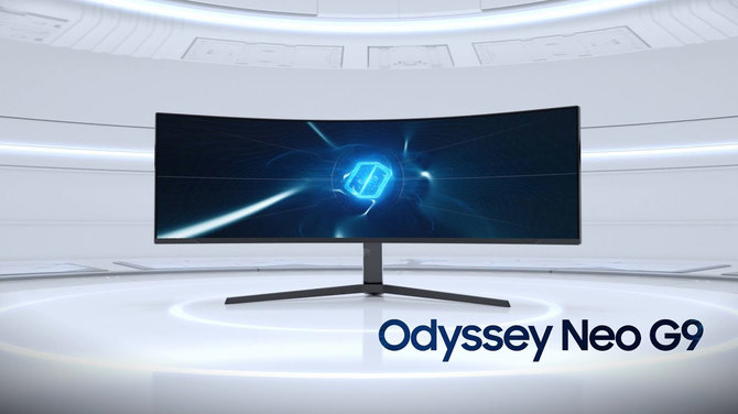 Samsung Odyssey Neo G9 - producent potwierdza debiut flagowego monitora do gier z podświetleniem Mini LED [1]