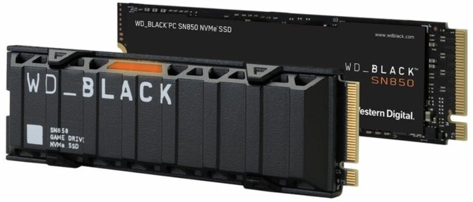 Western Digital Black SN850 - nośniki SSD PCIe 4.0 z radiatorem spełniają wymogi Sony co do zgodności z PlayStation 5 [2]