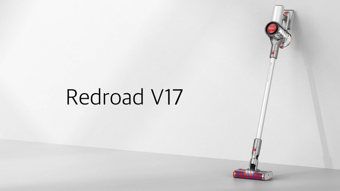 RedRoad V17 – pionowy, bezprzewodowy odkurzacz ręczny. Wykonany zgodnie z rygorystycznymi kryteriami produkcji [nc1]