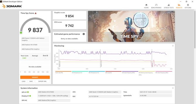 AMD Radeon RX 6700M vs NVIDIA GeForce RTX 3070 Laptop GPU - pierwsze testy wydajności mobilnego układu RDNA 2 [5]