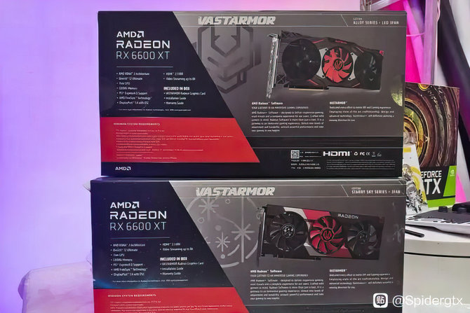 Vastarmor Radeon RX 6600 XT - W sprzedaży pojawiły się przedpremierowo autorskie modele od nieznanej wcześniej marki [2]