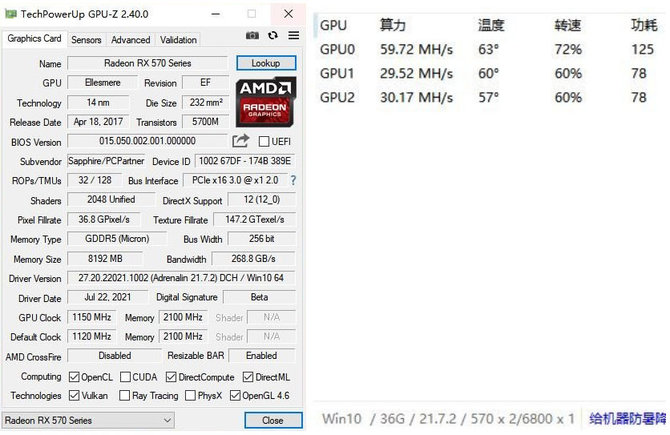 Sapphire Radeon RX 570 con dos núcleos Polaris y 16 GB de memoria GDDR5 en las primeras imágenes.  ¿La tarjeta perfecta para mineros? [1]