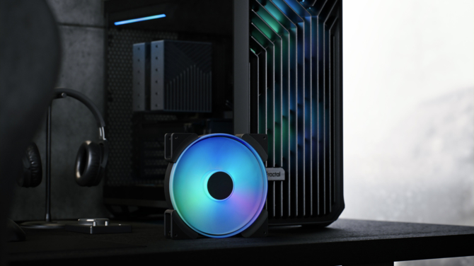 Fractal Design Prisma AL-18 i Dynamic GP-18 - Szwedzi prezentują wentylatory 180-milimetrowe z oraz bez podświetlenia ARGB LED [1]