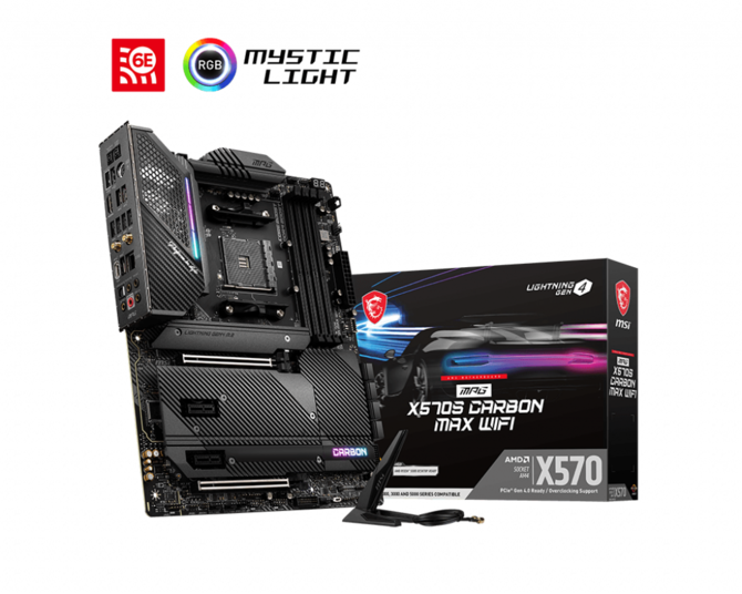 MSI X570S – nowa seria płyt głównych dla procesorów AMD Ryzen 5000. Wśród zmian - brak wentylatora na chipsecie [6]