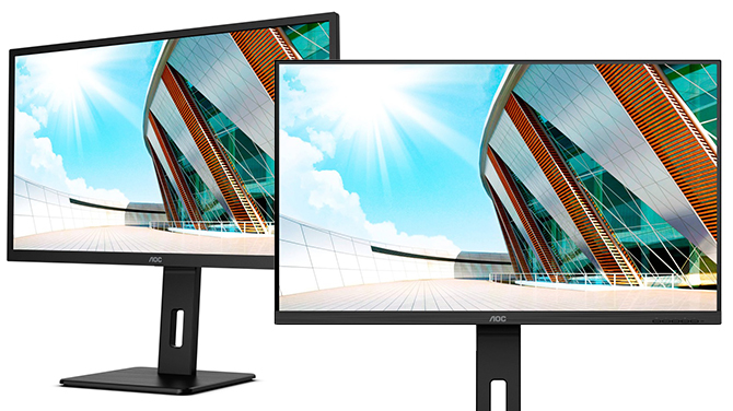 AOC P2 – nowe monitory 4K i QHD, które można podłączyć przez port USB-C. Do wyboru wersje 27- i 32-calowe [1]