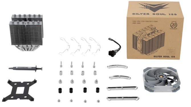 Thermalright Silver Soul 135 - Niskie, dwuwieżowe chłodzenie procesora, czyli następca cenionego modelu Silver Arrow 130 [1]