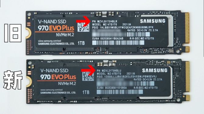Samsung 970 EVO Plus - Koreańczycy również zmieniają specyfikację swoich nośników SSD. Jasno jednak sygnalizują ten fakt [2]