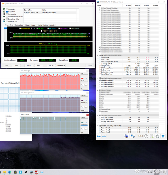 Intel Alder Lake - flagowe, hybrydowe procesory Core 12. generacji mogą zużywać ponad 250 W energii pod obciążeniem [2]