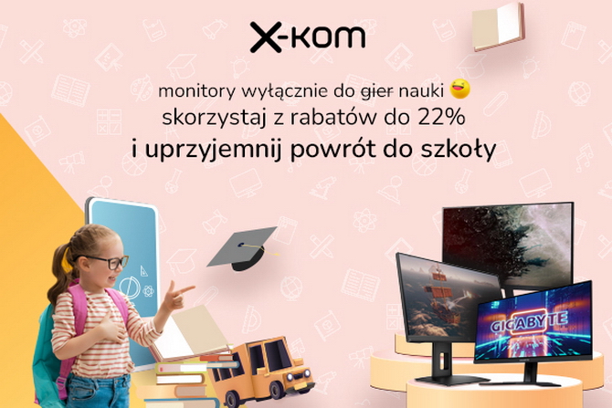 W sklepach x-kom rusza promocja na hulajnogi i monitory. Tańsze także procesory, płyty główne, pamięć RAM, dyski SSD i obudowy [nc1]