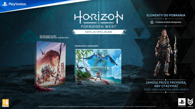 Horizon Forbidden West - ruszyły zamówienia przedpremierowe. Gra otrzyma m.in. dwie edycje kolekcjonerskie [3]