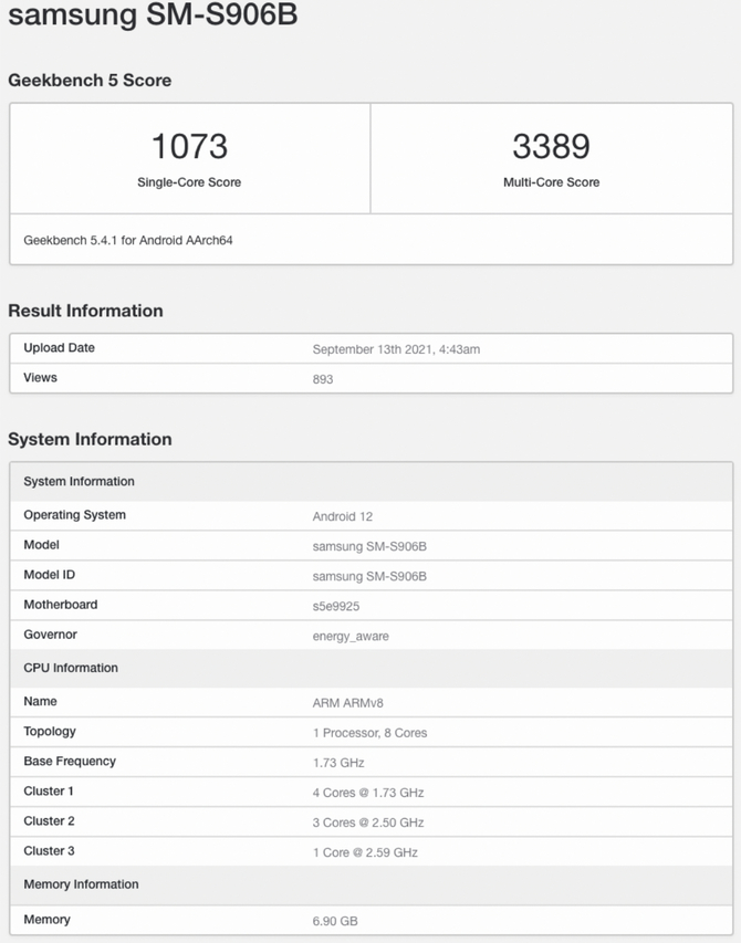 Samsung Exynos 2200 z GPU AMD RDNA2 w bazie Geekbench. Jak wypadł konkurent Qualcomm Snapdragon 898? [3]